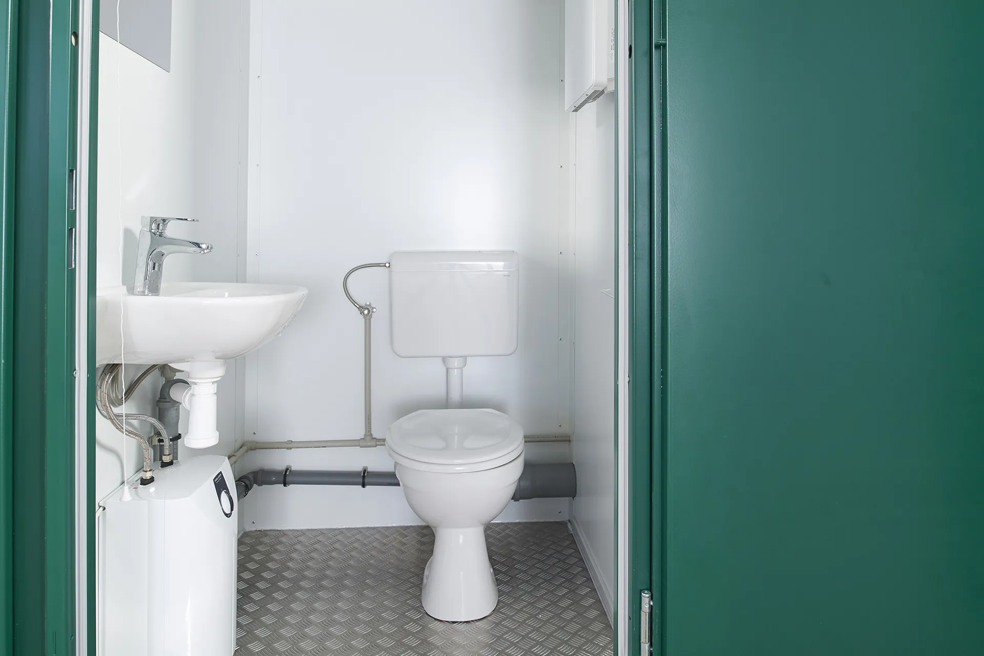 1+1 Double Mains Toilet 8Ft x 5Ft (Green) - Image 4