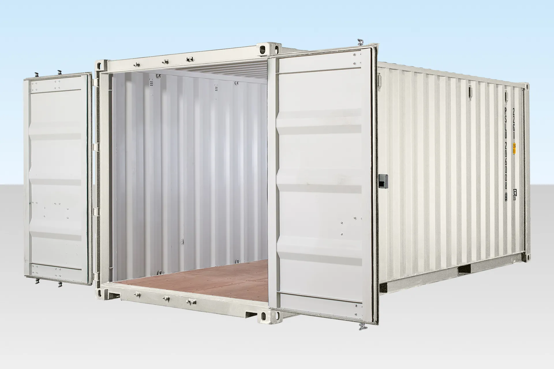 20Ft Shipping Container (One Trip) - White - Image 2
