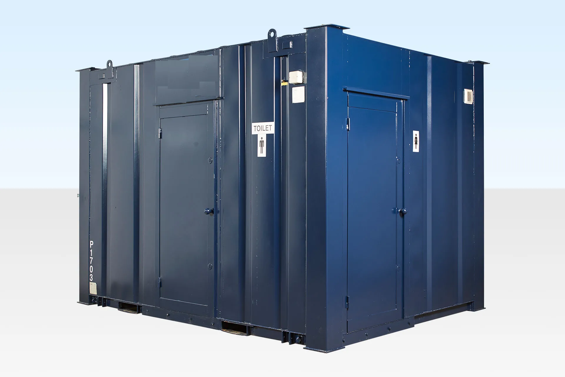 2+1 Steel Toilet Cabin 12Ft x 9Ft - Image 2