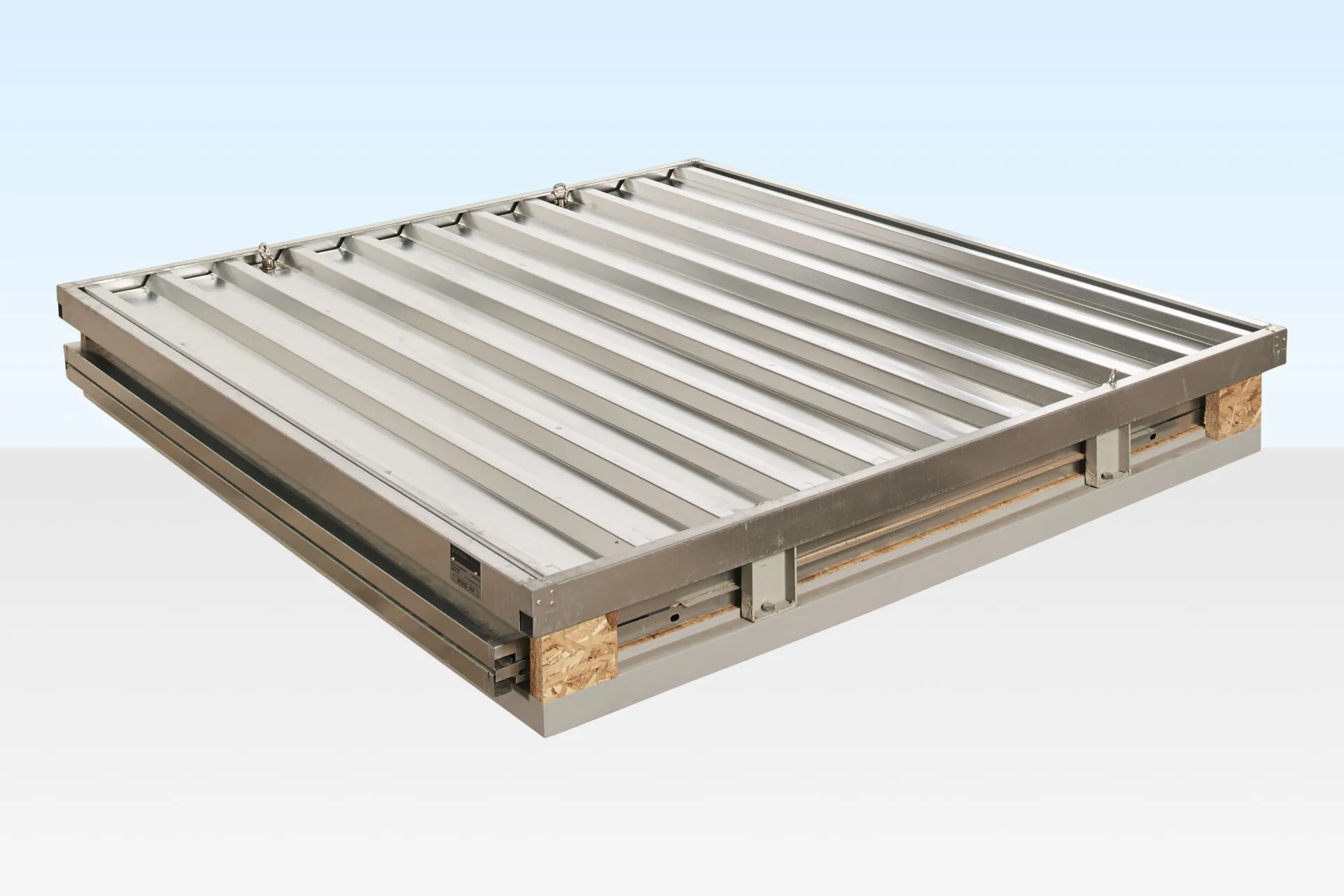 (2m) Flat Pack Metal Store - Image 2