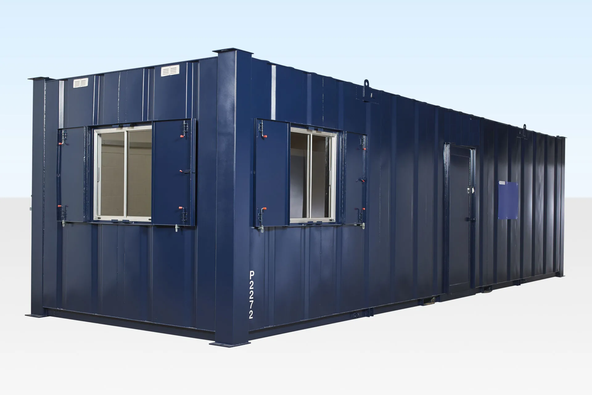 32Ft x 10Ft Steel Anti-Vandal Office Cabin