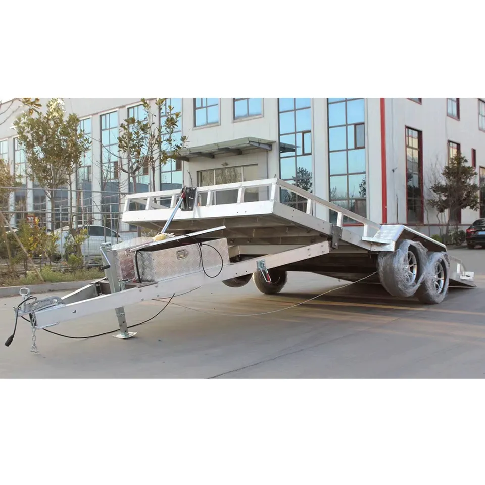 3500kg Aluminum ATV Trailer Excavator - Image 5