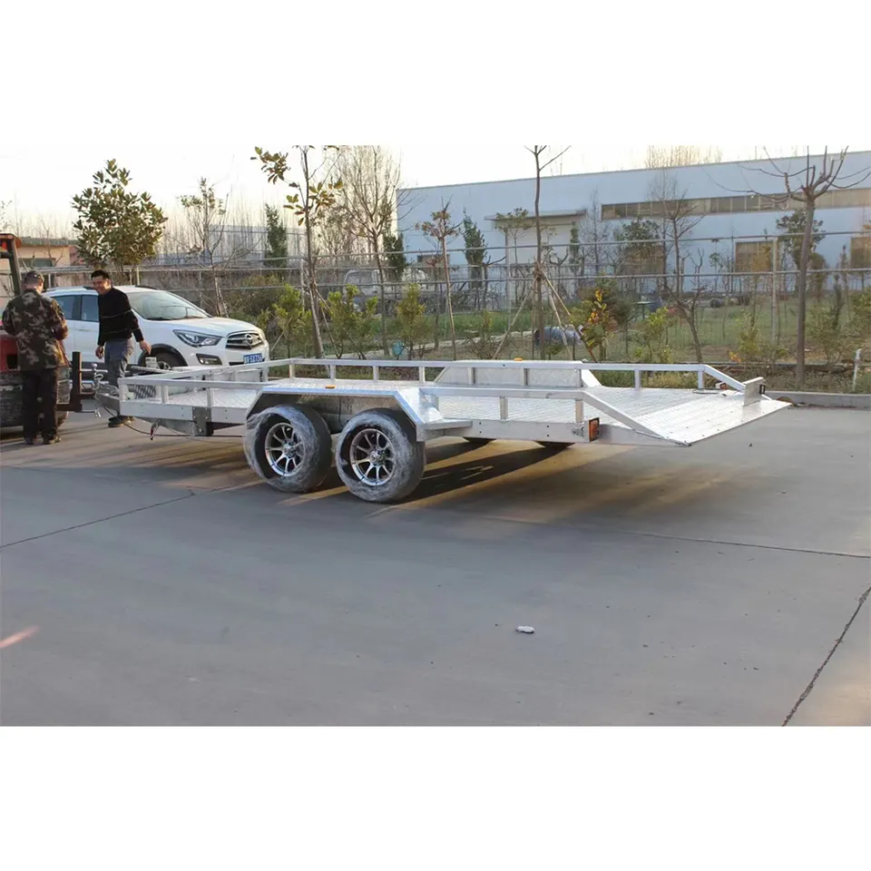 3500kg Aluminum ATV Trailer Excavator - Image 4