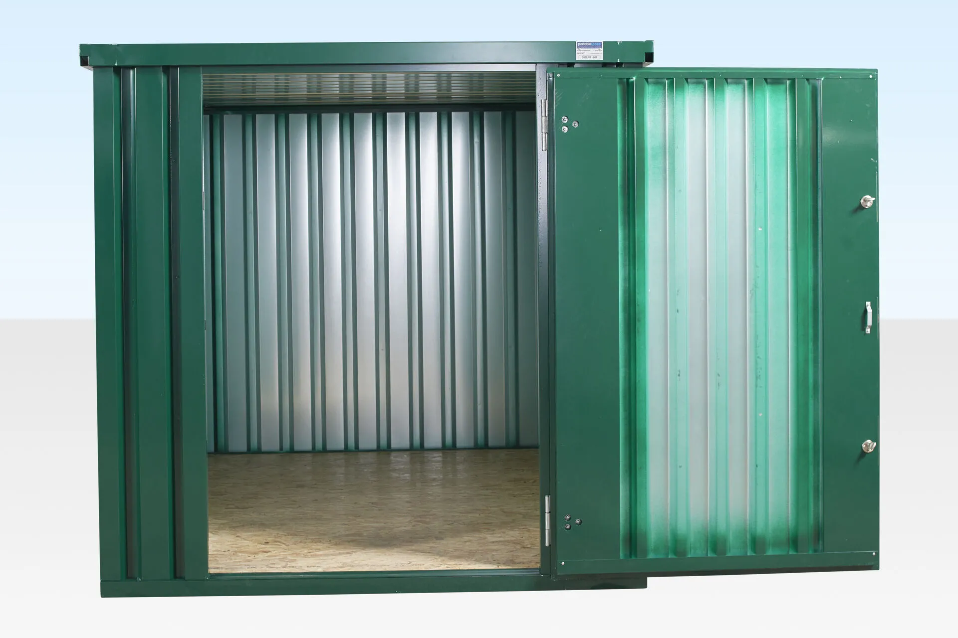 3m x 2.1m Flat Packed Storage Container - Image 4