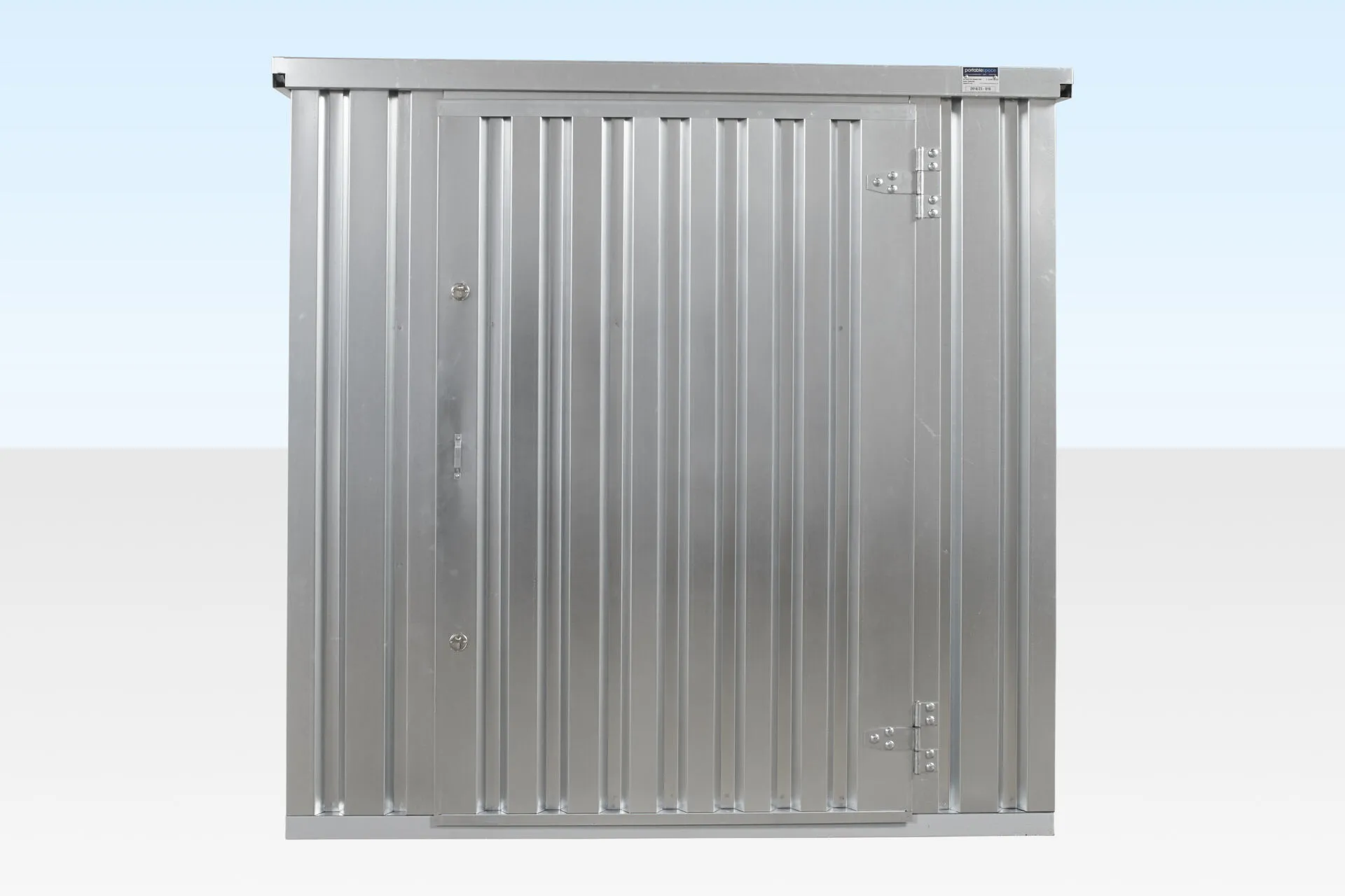 3m x 2.1m Flat Pack Storage Container – Galvanised - Image 5