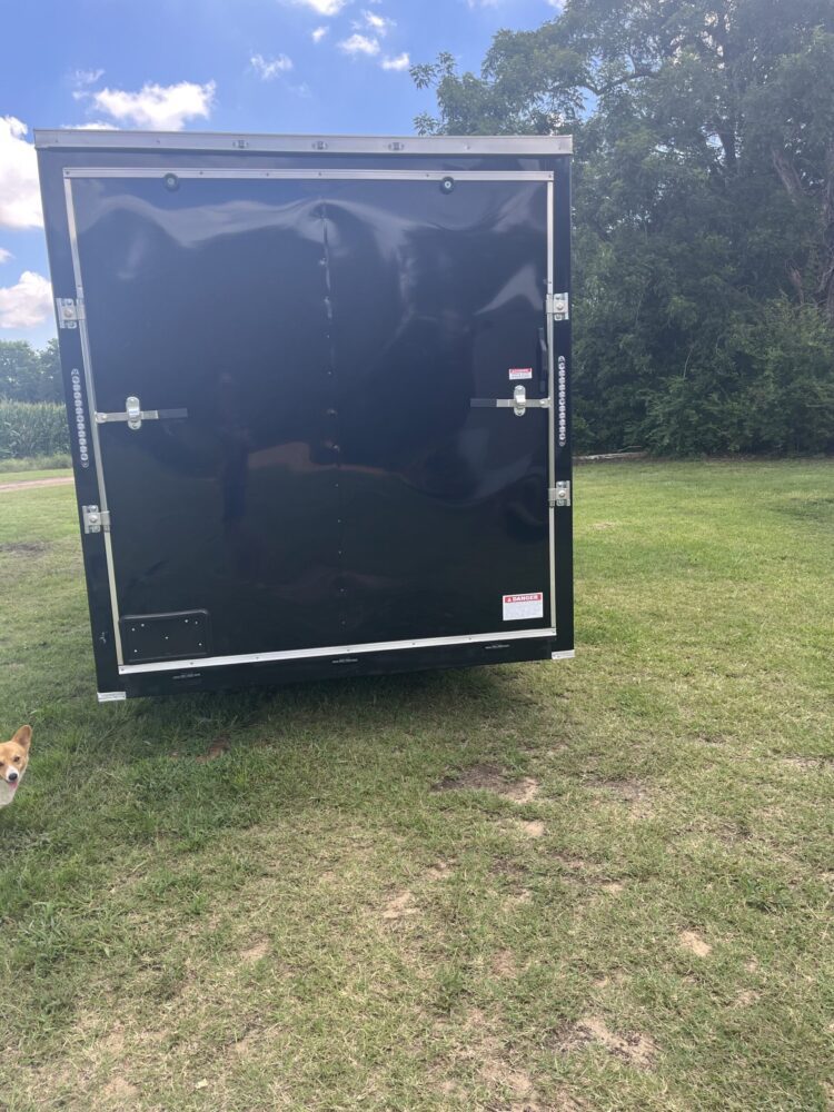 Black Anvil 7×16 Enclosed Trailer w/ 84″ Interior Height - Image 2