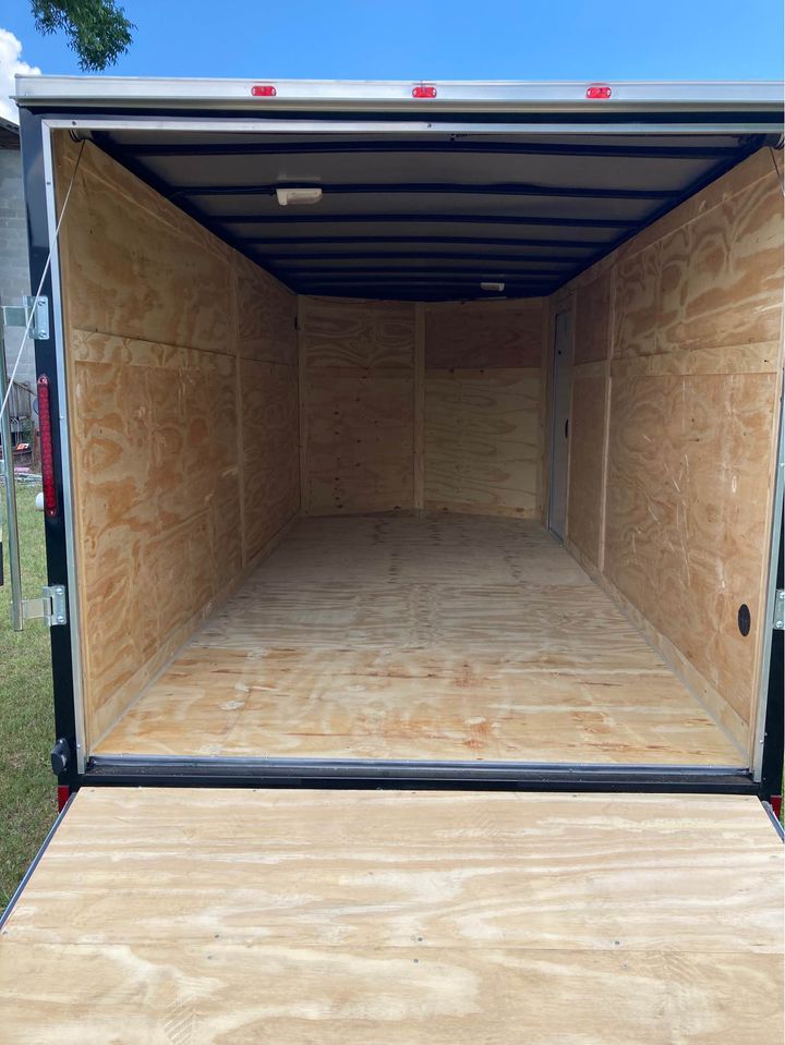 Black Anvil 7×16 Enclosed Trailer w/ 84″ Interior Height - Image 3